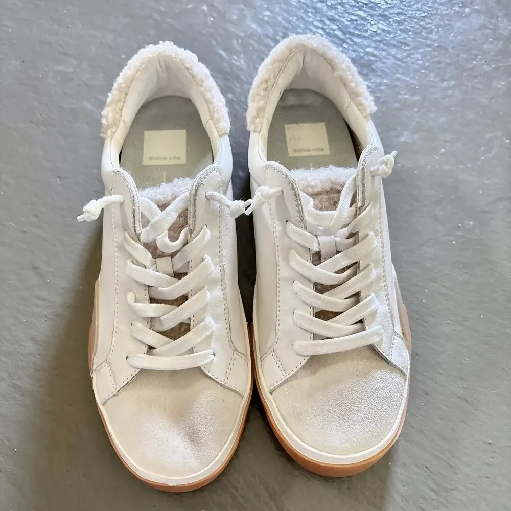 Dolce Vita Zina Plush Fashion Sneaker Women's 8